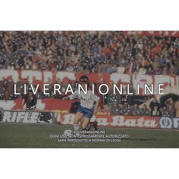 DIAP-RETROSPETTIVA JAN PETERS CALCIATORE NELLA FOTO JAN PETERS CON LA MAGLIA DELL\'ATALANTA CALCIO FOTO RENATO LANI-AG ALDO LIVERANI SAS