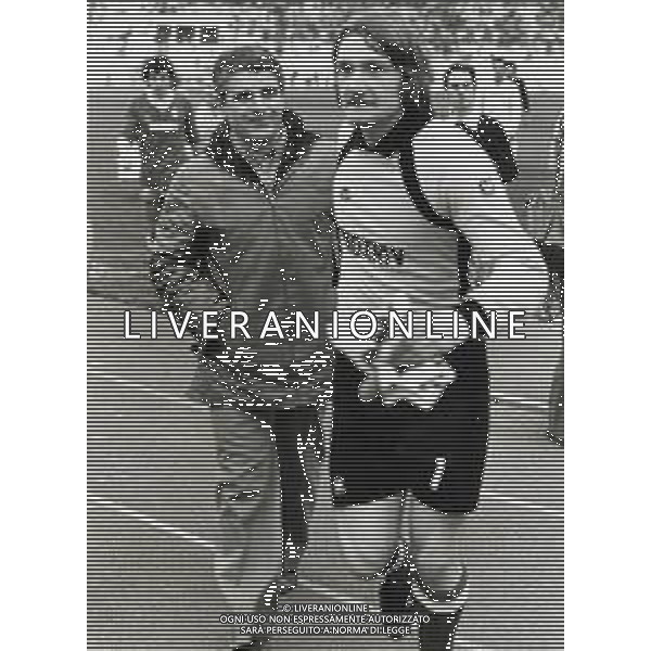 ST-RETROSPETTIVA MARINO PERANI ALLENATORE CALCIO NELLA FOTO MARINO PERANI E ASTUTILIO MALGIOGLIO AG ALDO LIVERANI SAS 