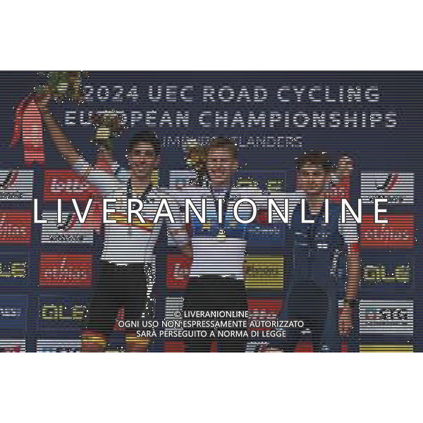 14-09-2024 European Championships Junior; 2024, Norvegia; 2024, Spain; 2024, France; Orn Kristoff, Felix; Alvarez Martinez, Hector; Seixas, Paul; Hasselt; ©SIROTTI - AG ALDO LIVERANI SAS