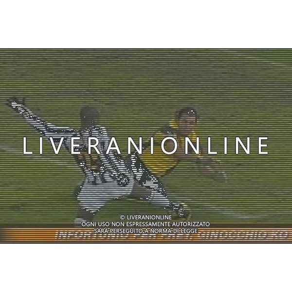 TORINO 11/1/2006 JUVENTUS-FIORENTINA COPPA ITALIA TIM INFORTUNIO DI SEBASTIAN FREY OBBLIGATORIO CITARE LA FONTE TELEVISIVA FOTO AG ALDO LIVERANI