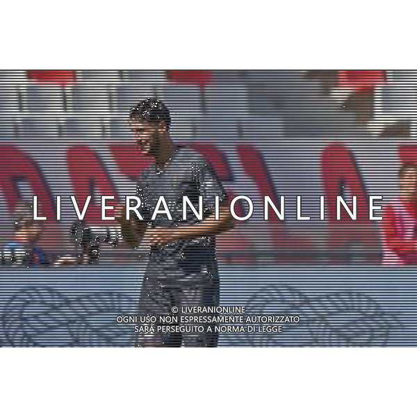TVEM September 14, 2024 Bari, Italy - SSC Bari vs Mantova - Italian soccer serie B 2024/25 - San Nicola Stadium. In the pic: Nunzio Lella of SSC Bari celebrates after scoring a goal foto emmanuele mastrodonato-ag aldo liverani sas