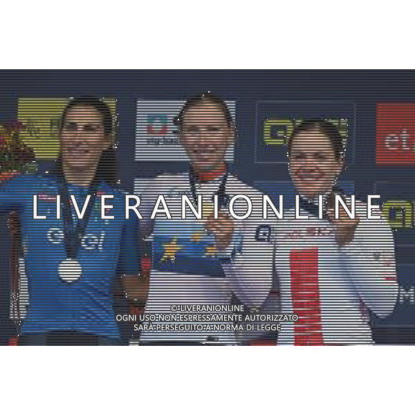 14-09-2024 European Championships Elite Women; 2024, Olanda; 2024, Italia; 2024, Polonia; Wiebes, Lorena; Balsamo, Elisa; Pikulik, Daria; Hasselt; foto stefano sirotti-ag aldo liverani sas