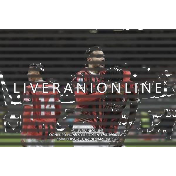 Esultanza dopogol theo hernandez con rafael leao -MILAN - VENEZIA CAMPIONATO CALCIO SERIE A TIM 14.09.2024 ©PAOLO GIAMPIETRI/AGENZIA ALDO LIVERANI SAS