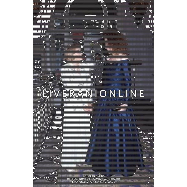 DIAP-RETROSPETTIVA REDGRAVE LYNN ATTRICE NELLA FOTO LYNN REDGRAVE CON EVA MARIE SAINT NELL\'ANNO 1990 A CERNOBBIO AG ALDO LIVERANI SAS