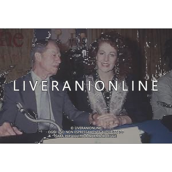 DIAP-RETROSPETTIVA REDGRAVE LYNN ATTRICE NELLA FOTO LYNN REDGRAVE CON DON AMECHE NELL\'ANNO 1990 A CERNOBBIO AG ALDO LIVERANI SAS