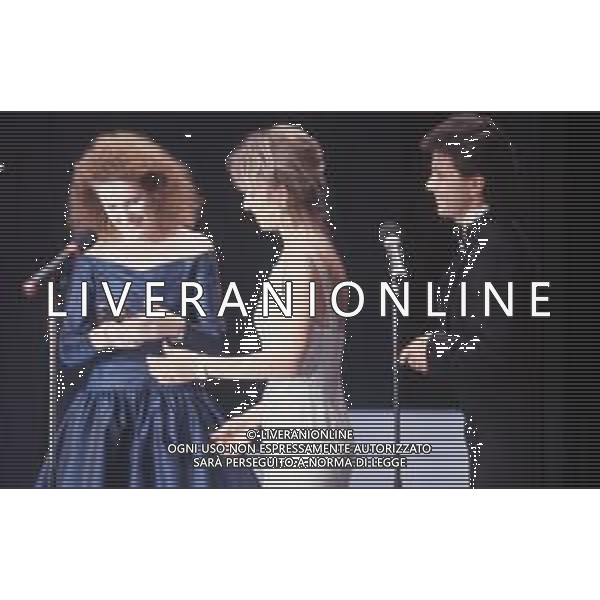 DIAP-RETROSPETTIVA REDGRAVE LYNN ATTRICE NELLA FOTO LYNN REDGRAVE CON DALIDA DI LAZZARO E GIORGIO MASTROTTA NELL\'ANNO 1990 A CERNOBBIO AG ALDO LIVERANI SAS