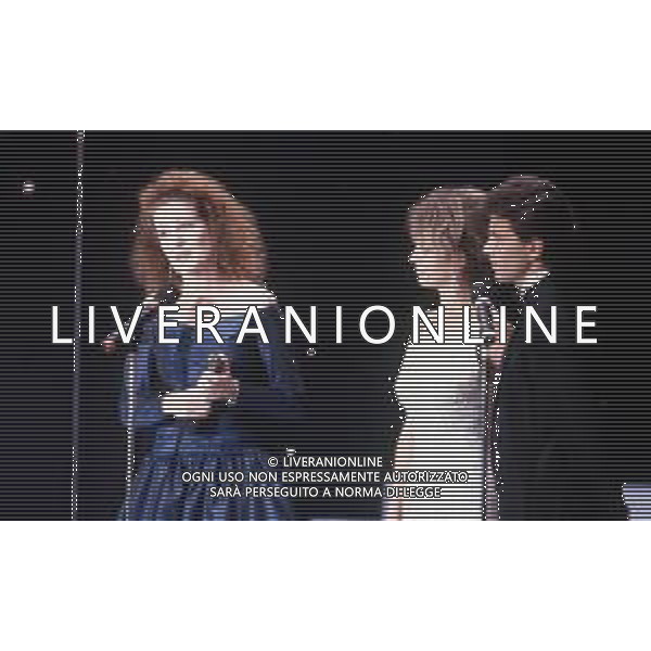 DIAP-RETROSPETTIVA REDGRAVE LYNN ATTRICE NELLA FOTO LYNN REDGRAVE CON DALIDA DI LAZZARO E GIORGIO MASTROTTA NELL\'ANNO 1990 A CERNOBBIO AG ALDO LIVERANI SAS