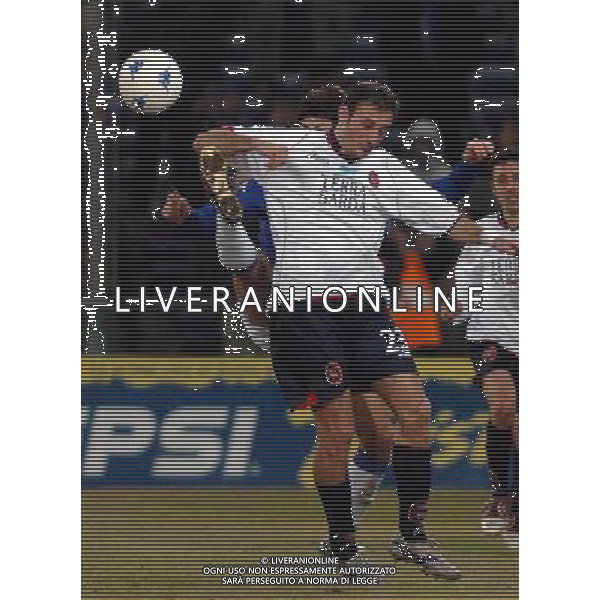 GENOVA 11/01/06 TIM CUP 2005/06 SAMPDORIA-CAGLIARI NELLA FOTO LANGELLA ANTONIO PH GIGI ARCAINI/AG,ALDO LIVERANI