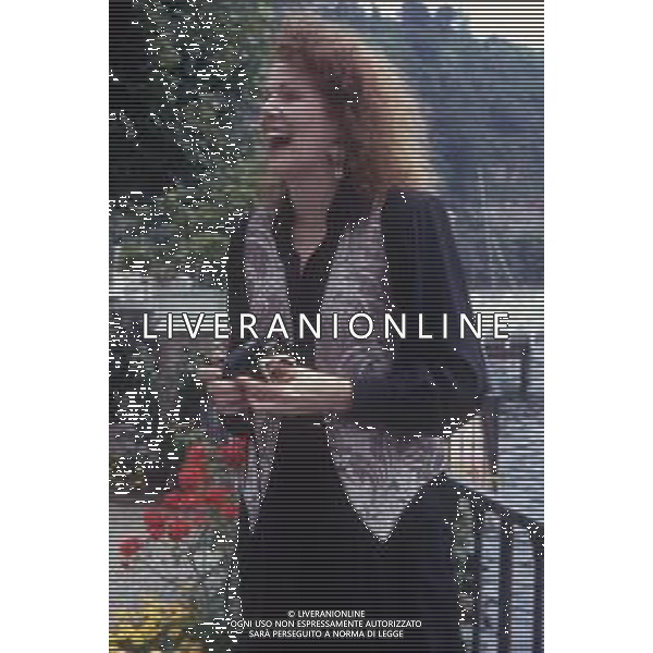 DIAP-RETROSPETTIVA REDGRAVE LYNN ATTRICE NELLA FOTO LYNN REDGRAVE NELL\'ANNO 1990 A CERNOBBIO AG ALDO LIVERANI SAS