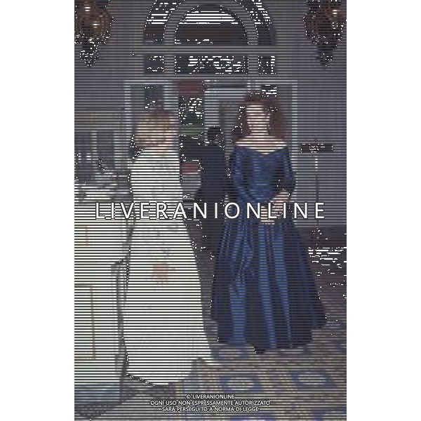 DIAP-RETROSPETTIVA REDGRAVE LYNN ATTRICE NELLA FOTO LYNN REDGRAVE CON EVA MARIE SAINT NELL\'ANNO 1990 A CERNOBBIO AG ALDO LIVERANI SAS