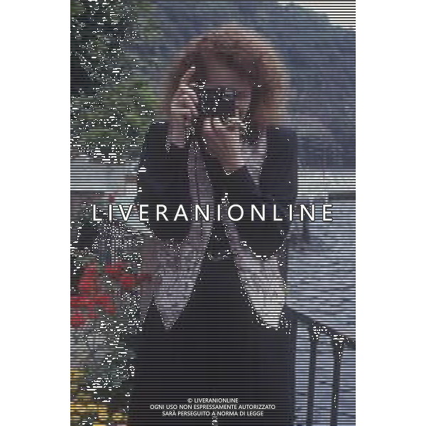 DIAP-RETROSPETTIVA REDGRAVE LYNN ATTRICE NELLA FOTO LYNN REDGRAVE NELL\'ANNO 1990 A CERNOBBIO AG ALDO LIVERANI SAS