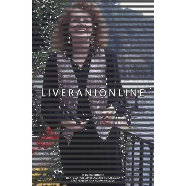 DIAP-RETROSPETTIVA REDGRAVE LYNN ATTRICE NELLA FOTO LYNN REDGRAVE NELL\'ANNO 1990 A CERNOBBIO AG ALDO LIVERANI SAS