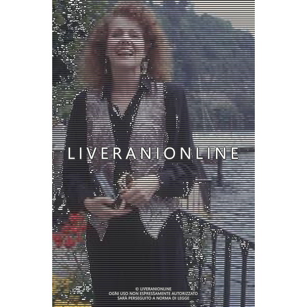 DIAP-RETROSPETTIVA REDGRAVE LYNN ATTRICE NELLA FOTO LYNN REDGRAVE NELL\'ANNO 1990 A CERNOBBIO AG ALDO LIVERANI SAS