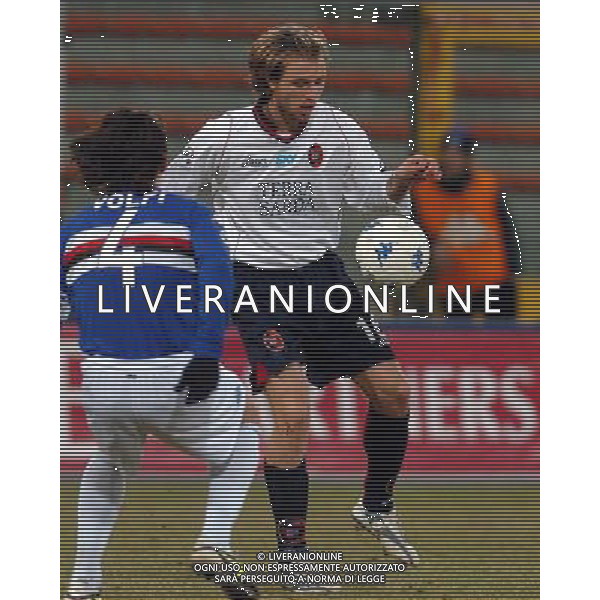 GENOVA 11/01/06 TIM CUP 2005/06 SAMPDORIA-CAGLIARI NELLA FOTO BUDEL ALESSANDRO PH GIGI ARCAINI/AG,ALDO LIVERANI