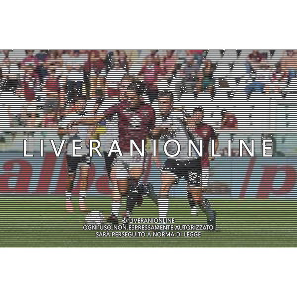 TVMV-Torino 15.09.2024 Stadio Grande Torino Manuela Viganti/Ag. Aldo Liverani sas Torino vs Lecce Campionato Calcio Serie A Enilive 2024/2025 4a giornata Nella foto: samuele ricci e frederic guilbert