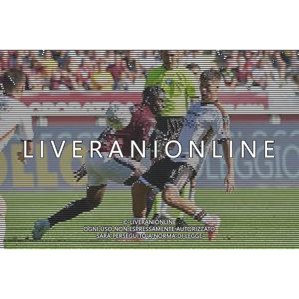 TVMV-Torino 15.09.2024 Stadio Grande Torino Manuela Viganti/Ag. Aldo Liverani sas Torino vs Lecce Campionato Calcio Serie A Enilive 2024/2025 4a giornata Nella foto: duvan zapata e medon berisha