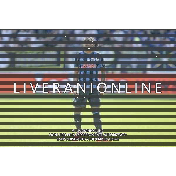 Ademola Lookman of Atalanta BC celebrates after scoring during Atalanata BC vs ACF Fiorentina, 4° Serie A Enilive 2024-25 game at Gewiss Stadium in Bergamo (BG), Italy, on September 15, 2024. (Photo by Davide Casentini)/AGENZIA ALDO LIVERANI SAS