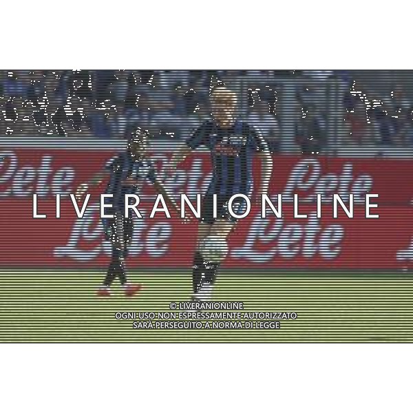 Marco Brescianini of Atalanta BC. play the ball during Atalanata BC vs ACF Fiorentina, 4° Serie A Enilive 2024-25 game at Gewiss Stadium in Bergamo (BG), Italy, on September 15, 2024. (Photo by Davide Casentini)/AGENZIA ALDO LIVERANI SAS