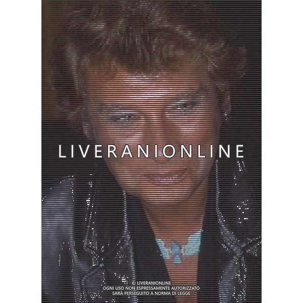 HALLIDAY JOHNNY Cantante archivio Giovanni Liverani / AG.Aldo Liverani