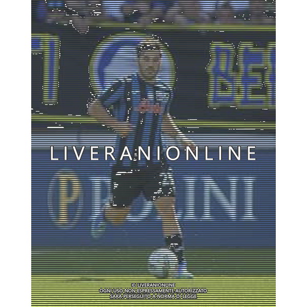Sead Kolasinac of Atalanta BC play the ball during Atalanata BC vs ACF Fiorentina, 4° Serie A Enilive 2024-25 game at Gewiss Stadium in Bergamo (BG), Italy, on September 15, 2024. (Photo by Davide Casentini)/AGENZIA ALDO LIVERANI SAS
