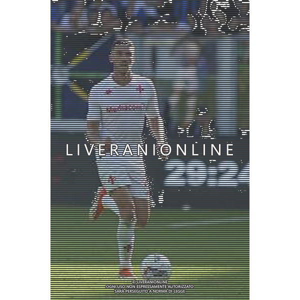 Abdelhamid Sabiri of ACF Fiorentina play the ball during Atalanata BC vs ACF Fiorentina, 4° Serie A Enilive 2024-25 game at Gewiss Stadium in Bergamo (BG), Italy, on September 15, 2024. (Photo by Davide Casentini)/AGENZIA ALDO LIVERANI SAS