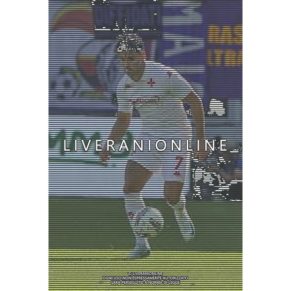 Riccardo Sottil of ACF Fiorentina play the ball during Atalanata BC vs ACF Fiorentina, 4° Serie A Enilive 2024-25 game at Gewiss Stadium in Bergamo (BG), Italy, on September 15, 2024. (Photo by Davide Casentini)/AGENZIA ALDO LIVERANI SAS