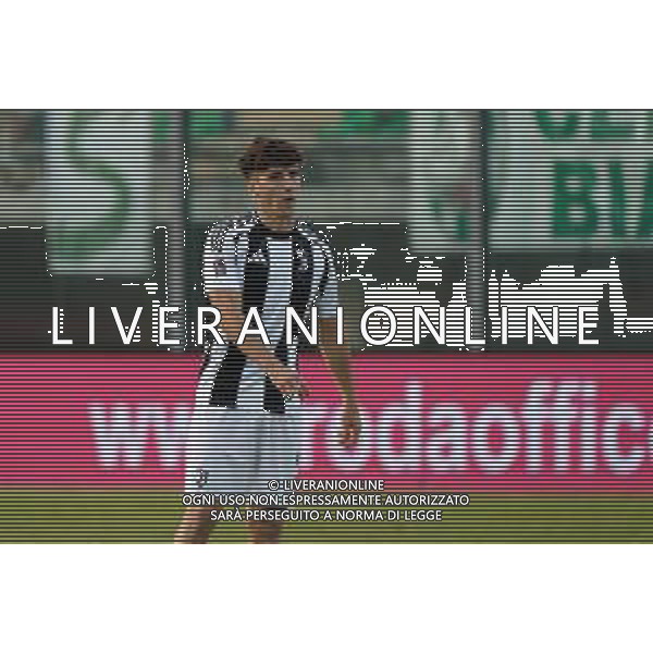 TVEM September 14, 2024 Monopoli, Italy - Monopoli vs Juventus Next Gen - Italian soccer serie C 2024/25 - Vito Simone Veneziani Stadium. In the pic: Federico Macca of Juventus Next Gen foto emmanuele mastrodonato-ag aldo liverani sas