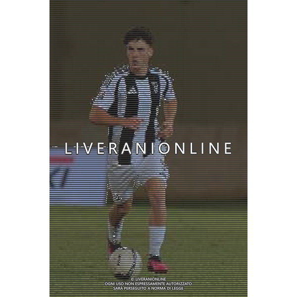 TVEM September 14, 2024 Monopoli, Italy - Monopoli vs Juventus Next Gen - Italian soccer serie C 2024/25 - Vito Simone Veneziani Stadium. In the pic: Federico Macca of Juventus Next Gen foto emmanuele mastrodonato-ag aldo liverani sas