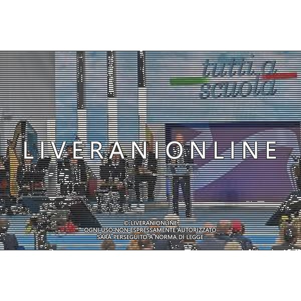 16-9-2024. Il presidente della Repubblica Italiana Sergio Mattarella e il ministro dell\'istruzione Giuseppe Valditara, presenziano la 24esima edizione di tutti a scuola. Si terrà innaugurazione anno scolastico 2024/2025, presso Convitto Nazionale "Vittorio Emanuele II", in via Pintus a Cagliari. Foto Salvatore Moi/Agenzia Aldo Liverani s.as. Nella foto: Giuseppe Valditara ministro istruzione Italia