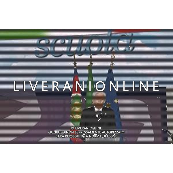 16-9-2024. Il presidente della Repubblica Italiana Sergio Mattarella e il ministro dell\'istruzione Giuseppe Valditara, presenziano la 24esima edizione di tutti a scuola. Si terr√† innaugurazione anno scolastico 2024/2025, presso Convitto Nazionale "Vittorio Emanuele II", in via Pintus a Cagliari. Foto Salvatore Moi/Agenzia Aldo Liverani s.as. Nella foto: Sergio Mattarella Presidente Repubblica Italiana