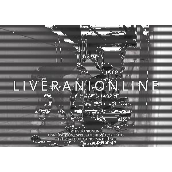 NEG-LUGLIO 1980 MILANO INCENDIO ALLA CLINICA SAN SIRO AG ALDO LIVERANI SAS