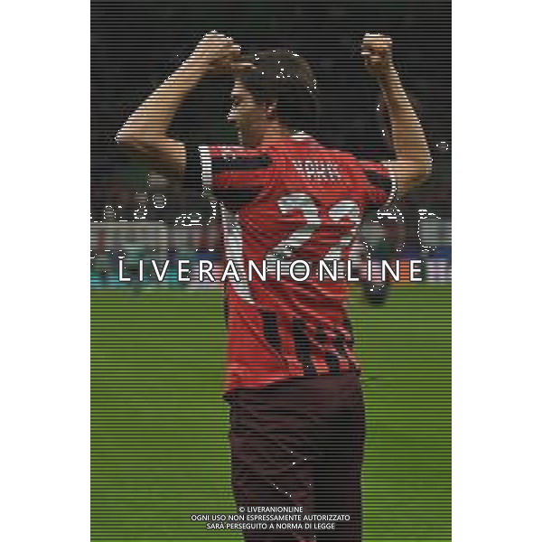 Milan vs Liverpool nella foto Ricardo Kaka’ premiato prima della gara Milano 17-09-2024 Stadio Giuseppe Meazza - San Siro UEFA Champions League fase a girone unico - 1a giornata foto Roberto Garavaglia/Agenzia Aldo Liverani sas