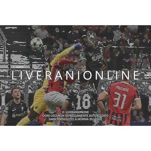 Milan vs Liverpool nella foto Ibrahima Konate’ (Liverpool) segna il gol dell\'1 a 1 Milano 17-09-2024 Stadio Giuseppe Meazza - San Siro UEFA Champions League fase a girone unico - 1a giornata foto Roberto Garavaglia/Agenzia Aldo Liverani sas/AGENZIA ALDO LIVERANI SAS