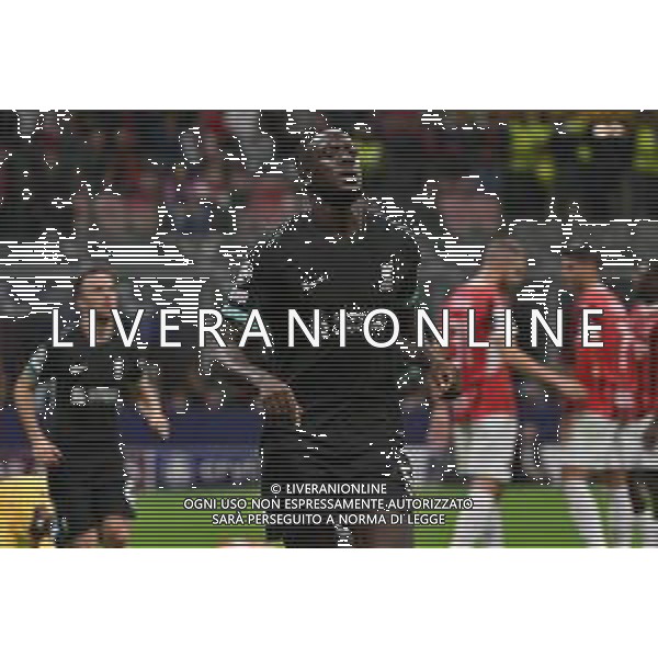 Milan vs Liverpool nella foto Ibrahima Konate’ (Liverpool) esultanza dopo il gol dell\'1 a 1 Milano 17-09-2024 Stadio Giuseppe Meazza - San Siro UEFA Champions League fase a girone unico - 1a giornata foto Roberto Garavaglia/Agenzia Aldo Liverani sas/AGENZIA ALDO LIVERANI SAS