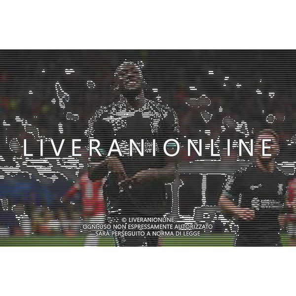 Milan vs Liverpool nella foto Ibrahima Konate’ (Liverpool) esultanza dopo il gol dell\'1 a 1 Milano 17-09-2024 Stadio Giuseppe Meazza - San Siro UEFA Champions League fase a girone unico - 1a giornata foto Roberto Garavaglia/Agenzia Aldo Liverani sas/AGENZIA ALDO LIVERANI SAS