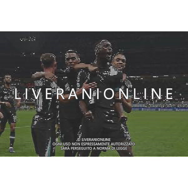 Milan vs Liverpool nella foto Ibrahima Konate’ (Liverpool) esultanza dopo il gol dell\'1 a 1 Milano 17-09-2024 Stadio Giuseppe Meazza - San Siro UEFA Champions League fase a girone unico - 1a giornata foto Roberto Garavaglia/Agenzia Aldo Liverani sas/AGENZIA ALDO LIVERANI SAS