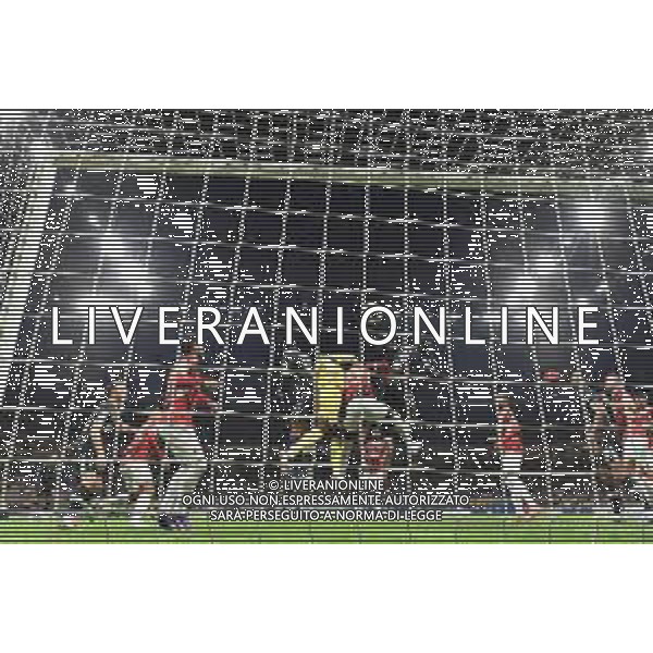 Milan vs Liverpool nella foto Ibrahima Konate’ (Liverpool) segna il gol dell\'1 a 1 Milano 17-09-2024 Stadio Giuseppe Meazza - San Siro UEFA Champions League fase a girone unico - 1a giornata foto Roberto Garavaglia/Agenzia Aldo Liverani sas/AGENZIA ALDO LIVERANI SAS