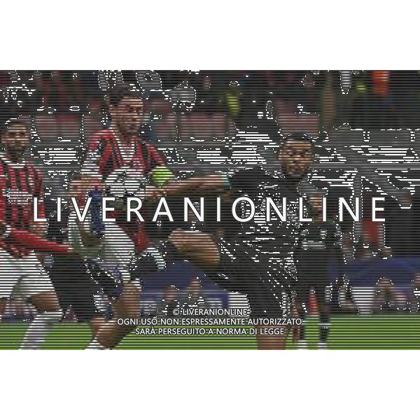 Milan vs Liverpool nella foto Davide Calabria (Milan) e Cody Gakpo (Liverpool) Milano 17-09-2024 Stadio Giuseppe Meazza - San Siro UEFA Champions League fase a girone unico - 1a giornata foto Roberto Garavaglia/Agenzia Aldo Liverani sas/AGENZIA ALDO LIVERANI SAS