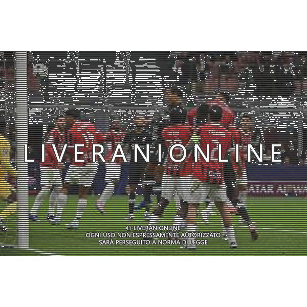 Milan vs Liverpool nella foto Virgil van Dijk (Liverpool) segna il gol del 2 a 1 Milano 17-09-2024 Stadio Giuseppe Meazza - San Siro UEFA Champions League fase a girone unico - 1a giornata foto Roberto Garavaglia/Agenzia Aldo Liverani sas/AGENZIA ALDO LIVERANI SAS