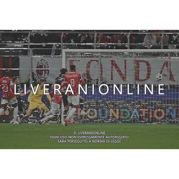 Milan vs Liverpool nella foto Dominik Szoboszlai (Liverpool) segna il gol del 3 a 1 Milano 17-09-2024 Stadio Giuseppe Meazza - San Siro UEFA Champions League fase a girone unico - 1a giornata foto Roberto Garavaglia/Agenzia Aldo Liverani sas/AGENZIA ALDO LIVERANI SAS