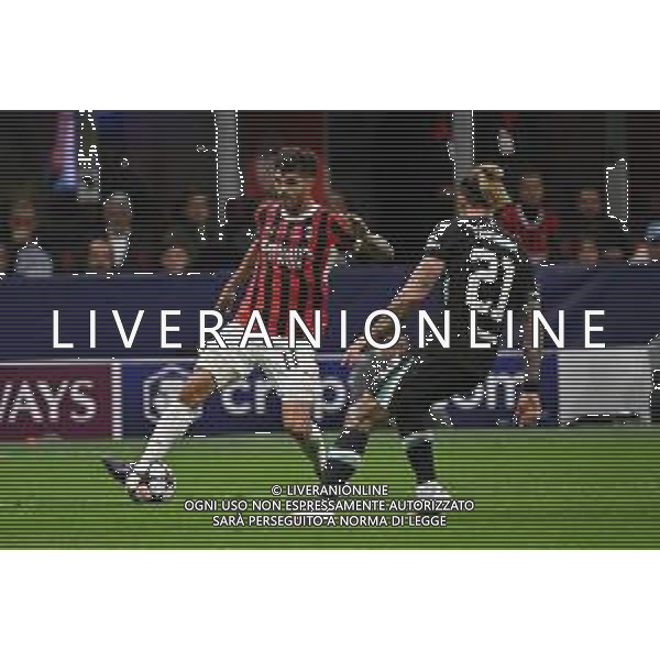 Milan vs Liverpool nella foto Christian Mate Pulisic (Milan) Milano 17-09-2024 Stadio Giuseppe Meazza - San Siro UEFA Champions League fase a girone unico - 1a giornata foto Roberto Garavaglia/Agenzia Aldo Liverani sas/AGENZIA ALDO LIVERANI SAS