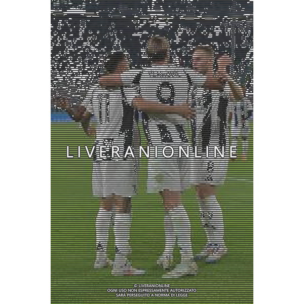 Torino 17.09.2024 Allianz Stadium ©Manuela Viganti/Agenzia Aldo Liverani Juventus vs Psv Eindhoven Uefa Champions League 1a giornata 2024/2025 Nella foto: esultanza juventus dopo il gol di nico gonzalez ©Viganti/AGENZIA ALDO LIVERANI SAS