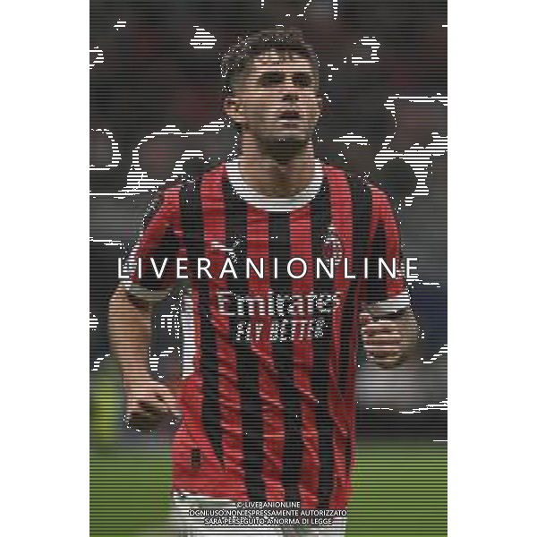Milan vs Liverpool nella foto Christian Mate Pulisic (Milan) Milano 17-09-2024 Stadio Giuseppe Meazza - San Siro UEFA Champions League fase a girone unico - 1a giornata foto Roberto Garavaglia/Agenzia Aldo Liverani sas