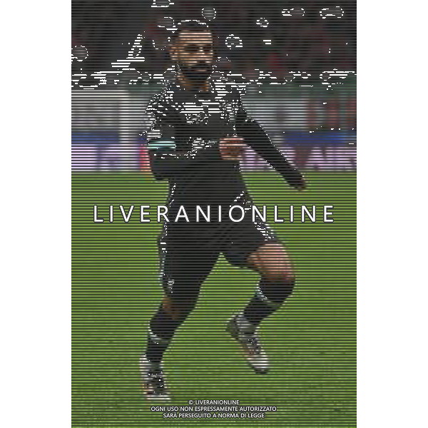 Milan vs Liverpool nella foto Mohamed Salah (Liverpool) Milano 17-09-2024 Stadio Giuseppe Meazza - San Siro UEFA Champions League fase a girone unico - 1a giornata foto Roberto Garavaglia/Agenzia Aldo Liverani sas
