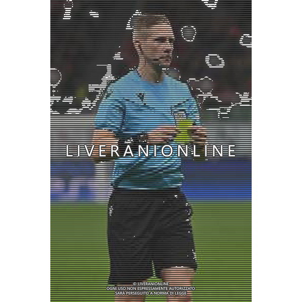 Milan vs Liverpool nella foto l\'arbitro Espen Eskas (NOR) Milano 17-09-2024 Stadio Giuseppe Meazza - San Siro UEFA Champions League fase a girone unico - 1a giornata foto Roberto Garavaglia/Agenzia Aldo Liverani sas
