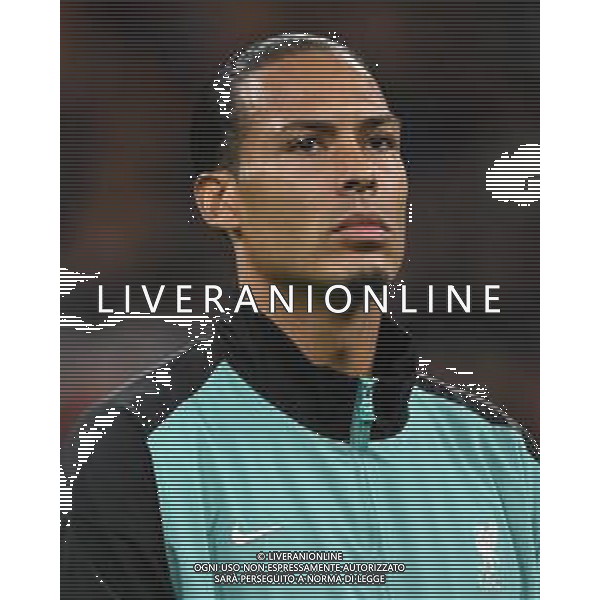 Milan vs Liverpool nella foto Virgil van Dijk (Liverpool) Milano 17-09-2024 Stadio Giuseppe Meazza - San Siro UEFA Champions League fase a girone unico - 1a giornata foto Roberto Garavaglia/Agenzia Aldo Liverani sas
