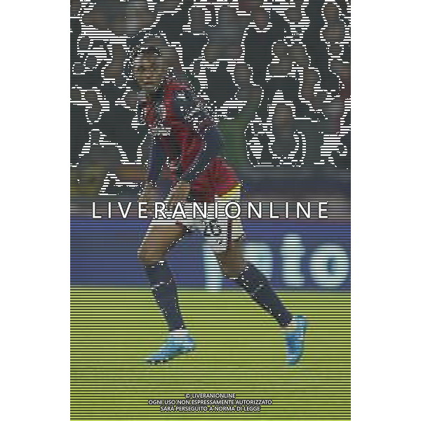 Jhon Lucumi of Bologna FC during Bologna BFC vs Shakhtar Donetsk FC, 1° round of Chanpions League 2024-25, game at Renato Dall\'Ara stadium in Bologna (BO), Italy, on September 18, 2024. (Photo by Davide Casentini) AG ALDO LIVERANI SAS