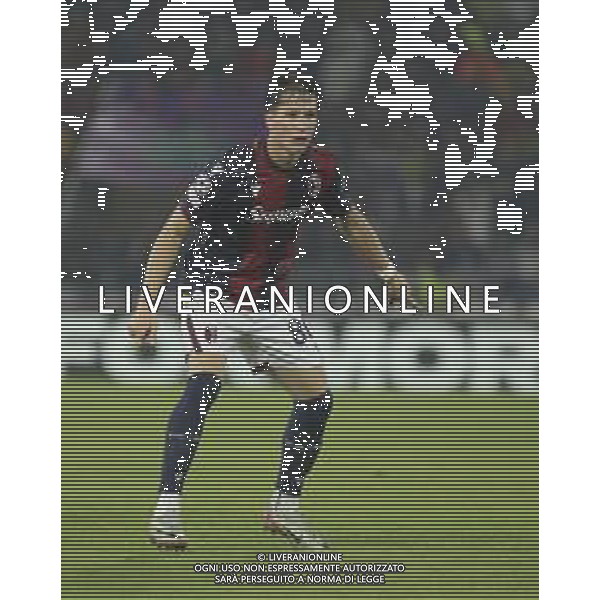 Giovanni Fabbian of Bologna FC during Bologna BFC vs Shakhtar Donetsk FC, 1° round of Chanpions League 2024-25, game at Renato Dall\'Ara stadium in Bologna (BO), Italy, on September 18, 2024. (Photo by Davide Casentini) AG ALDO LIVERANI SAS