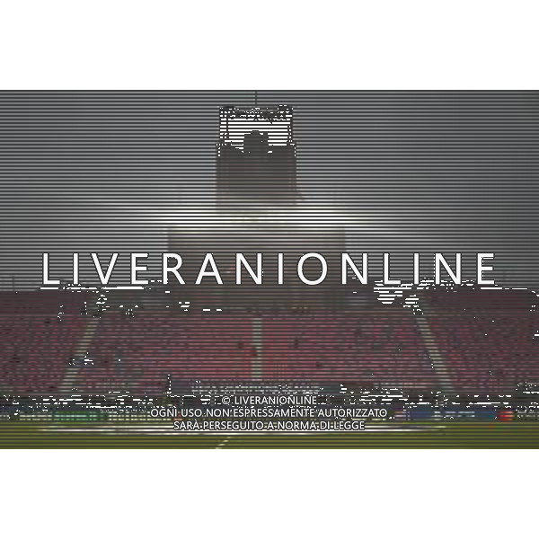 The Torre di Maratona in Renato Dall\'Ara stadium pre Bologna BFC vs Shakhtar Donetsk FC, 1° round of Chanpions League 2024-25, game at Renato Dall\'Ara stadium in Bologna (BO), Italy, on September 18, 2024. (Photo by Davide Casentini) AG ALDO LIVERANI SAS