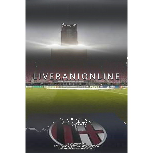 The Torre di Maratona in Renato Dall\'Ara stadium pre Bologna BFC vs Shakhtar Donetsk FC, 1° round of Chanpions League 2024-25, game at Renato Dall\'Ara stadium in Bologna (BO), Italy, on September 18, 2024. (Photo by Davide Casentini) AG ALDO LIVERANI SAS